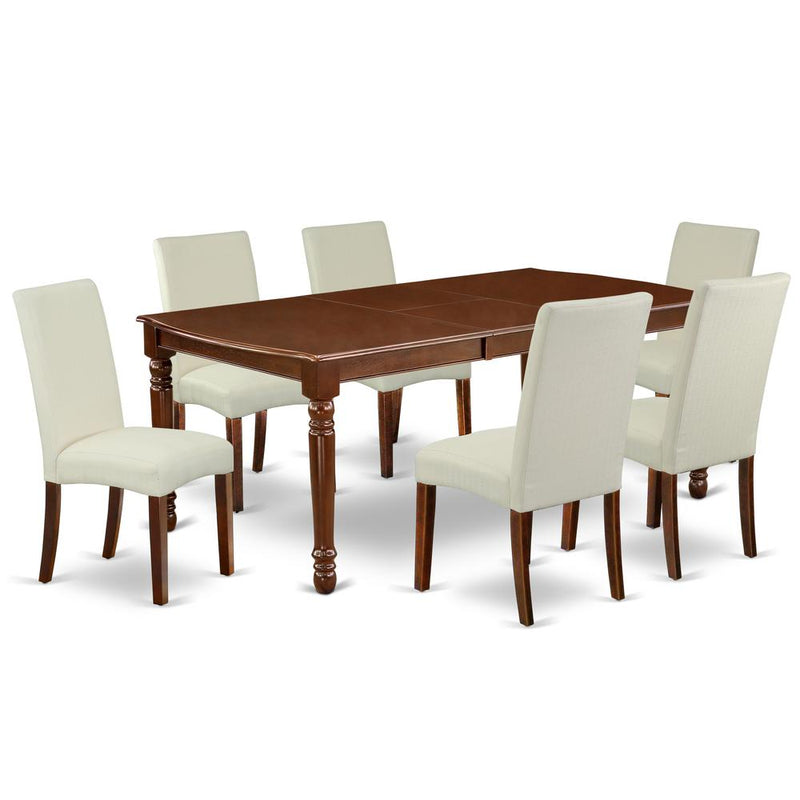 Dining Room Set Mahogany, DODR7-MAH-01