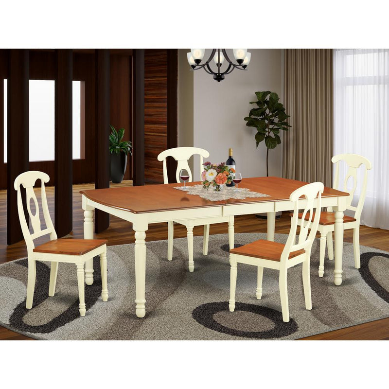 5  Pc  Dining  room  set  -Kitchen  dinette  Table  and  4  Dining  Chairs