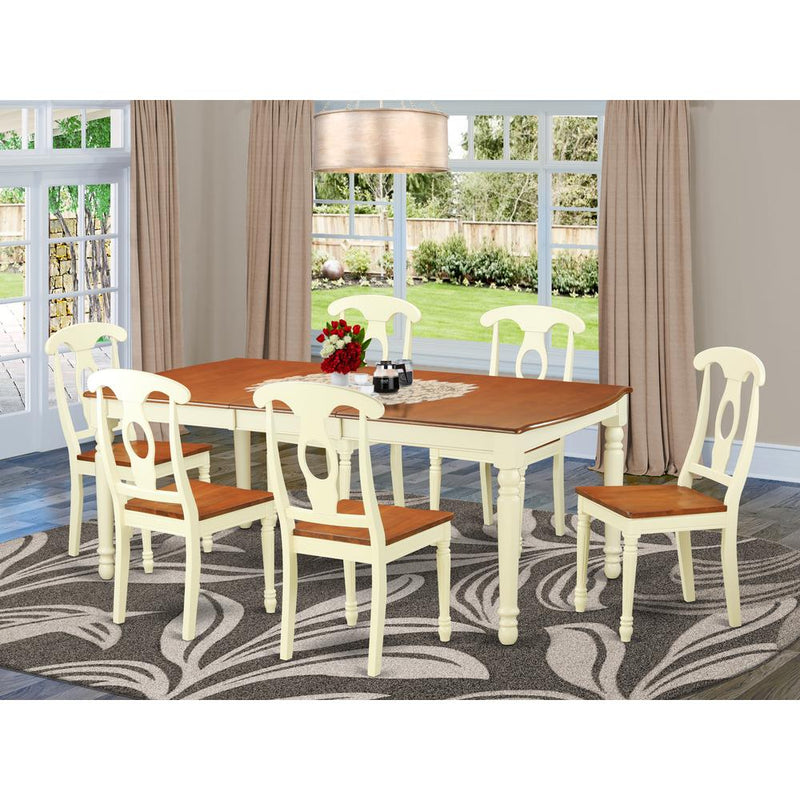 7  Pc  dinette  set  for  6-Table  and  6  dinette  Chairs