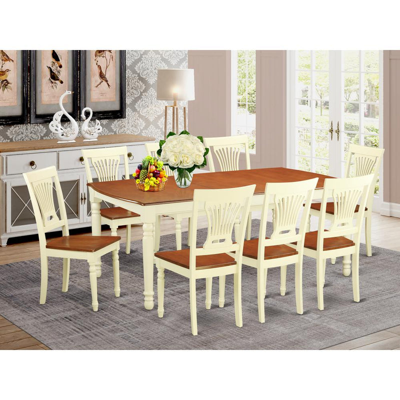 9  Pc  Dining  room  set  for  8-  Dining  Table  and  8  Kitchen  Chairs