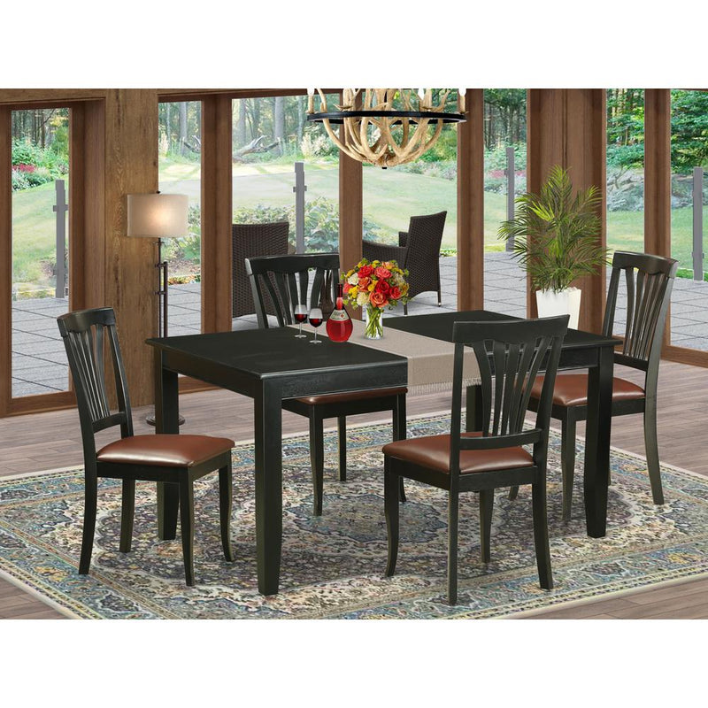 5  Pc  Dinette  set  -  Kitchen  dinette  Table  and  4  dinette  Chairs