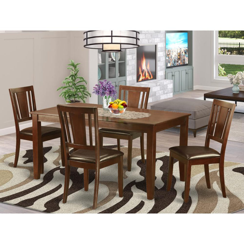 5  Pc  Dining  room  set  for  4-Dining  Table  and  4  Dining  Chairs