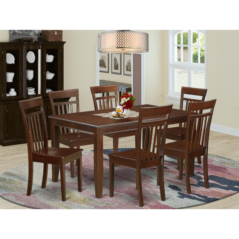 7  PC  Dining  room  set  for  6-  Dinette  Table  and  6  dinette  chair