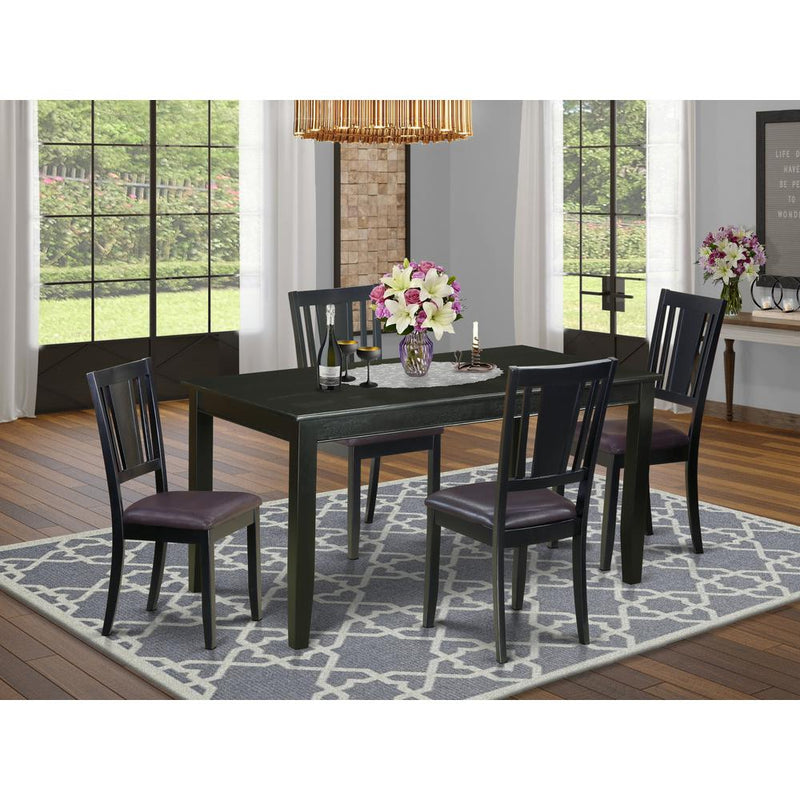 5  PC  Dining  room  set-Dining  Table  and  4  Chairs  for  Dining  Chairs