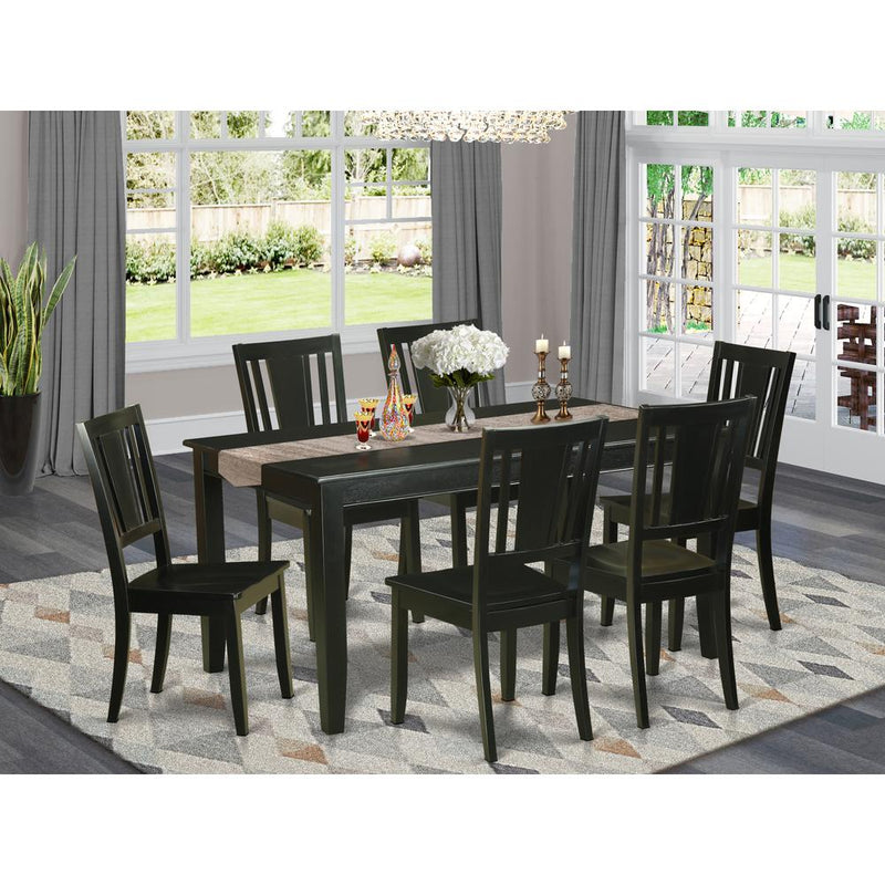 7  Pc  Dining  room  set  for  6  -Dining  Table  and  6  Chairs  for  Dining  Chairs