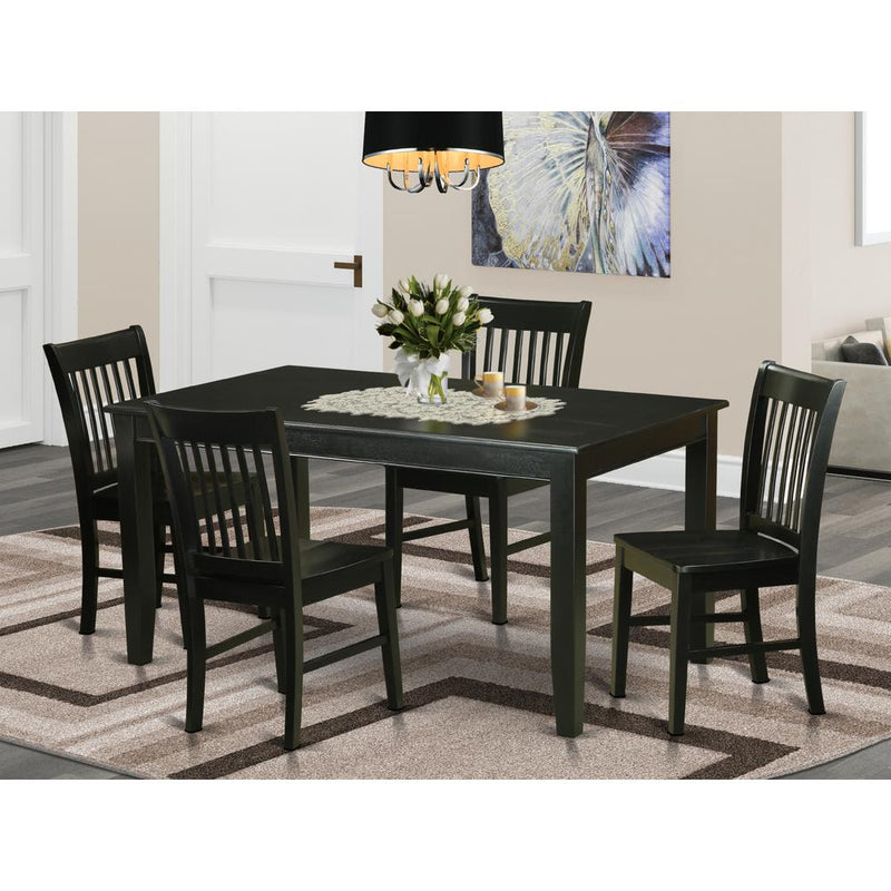 5  PC  dinette  set-Dinette  Table  and  4  Dining  Chairs