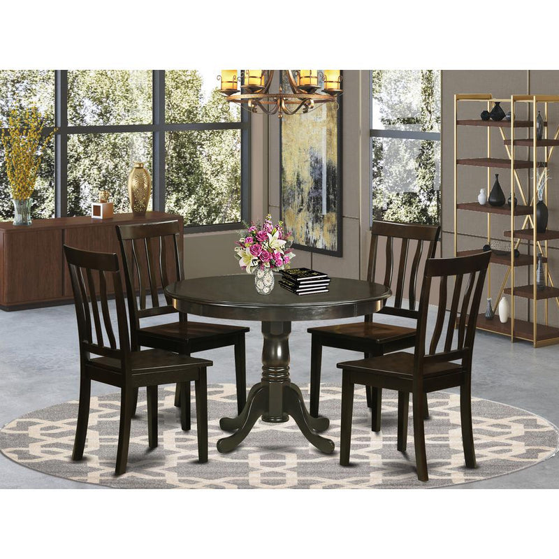 5  Pc  Kitchen  Table  set-  Table  and  4  dinette  Chairs.