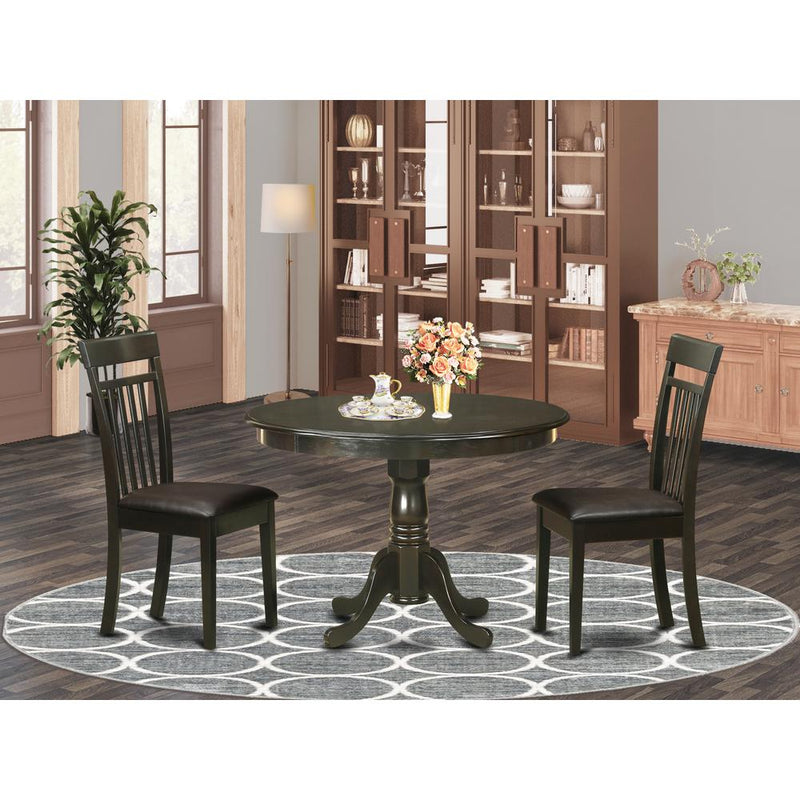 3  Pc  Kitchen  Table  set-Table  and  2  Dinette  Chairs.