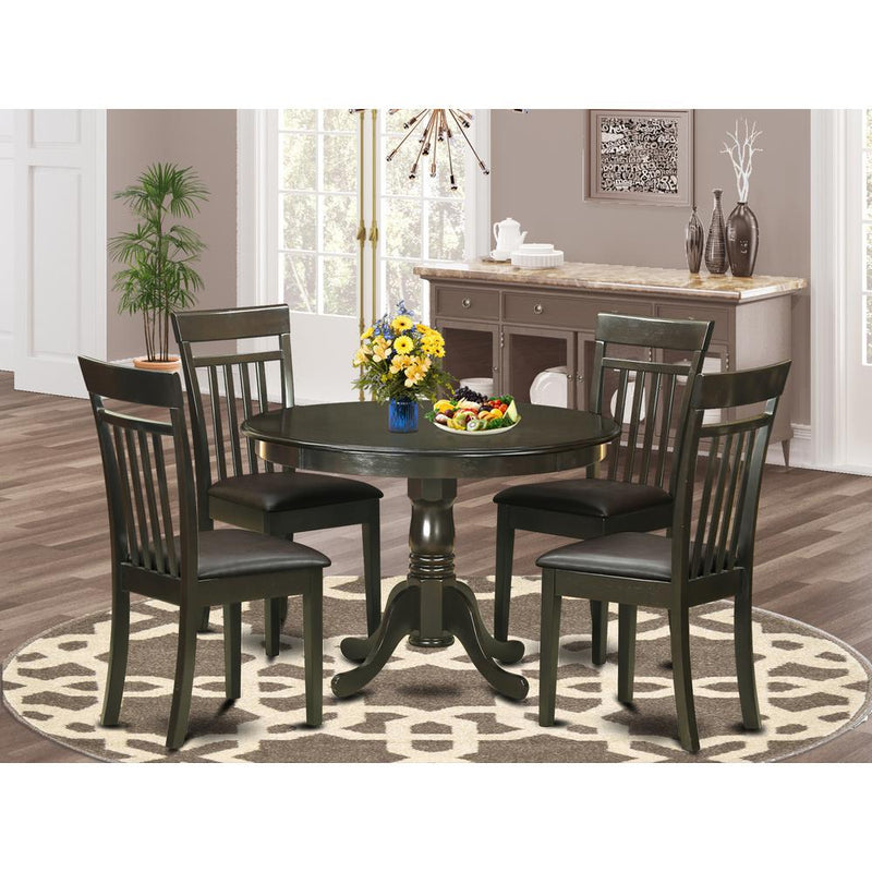 5  PC  small  Kitchen  Table  set-small  Table  and  4  Kitchen  Chairs.