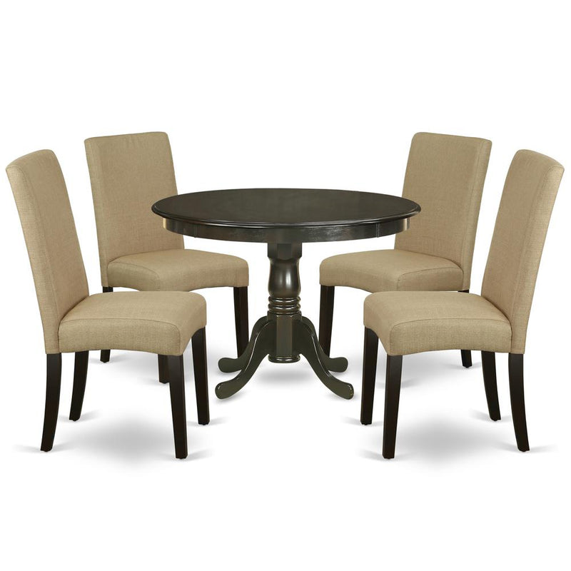 Dining Room Set Cappuccino, HLDR5-CAP-03