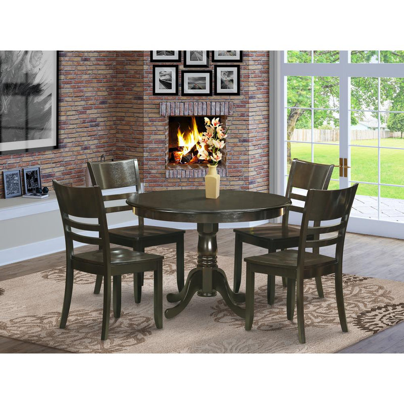 5  PC  small  Kitchen  Table  and  Chairs  set-Dining  Table  and  4  dinette  Chairs