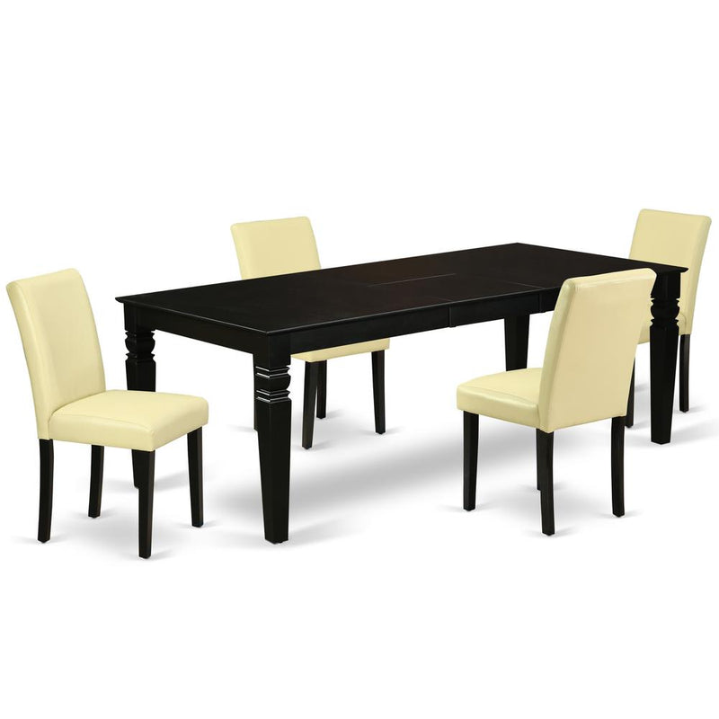 Dining Room Set Black, LGAB5-BLK-73