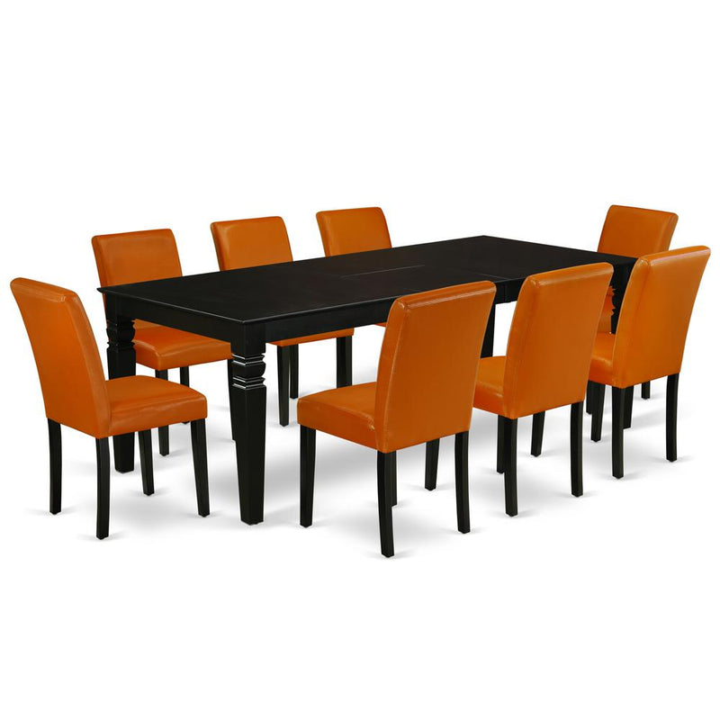 Dining Room Set Black, LGAB9-BLK-61