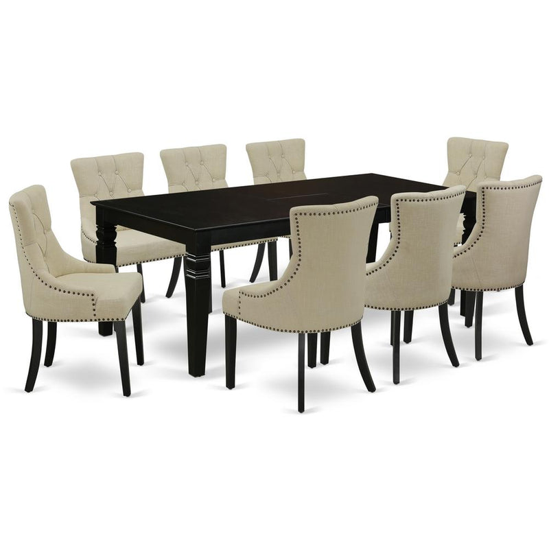 Dining Room Set Black, LGFR9-BLK-02