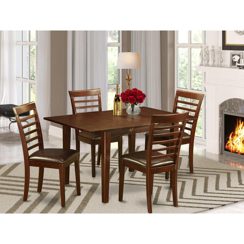 5  Pc  Kitchen  dinette  set-small  Dining  Tables  and  4  Dining  Chairs