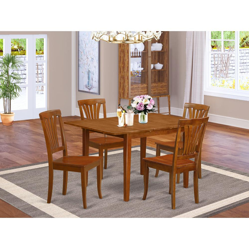 5  Pc  small  Kitchen  Table  set-small  Kitchen  Table  and  4  Kitchen  Chairs