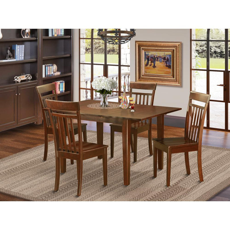 5  Pc  Kitchen  dinette  set-breakfast  nook  and  4  Chairs  for  Dining  room