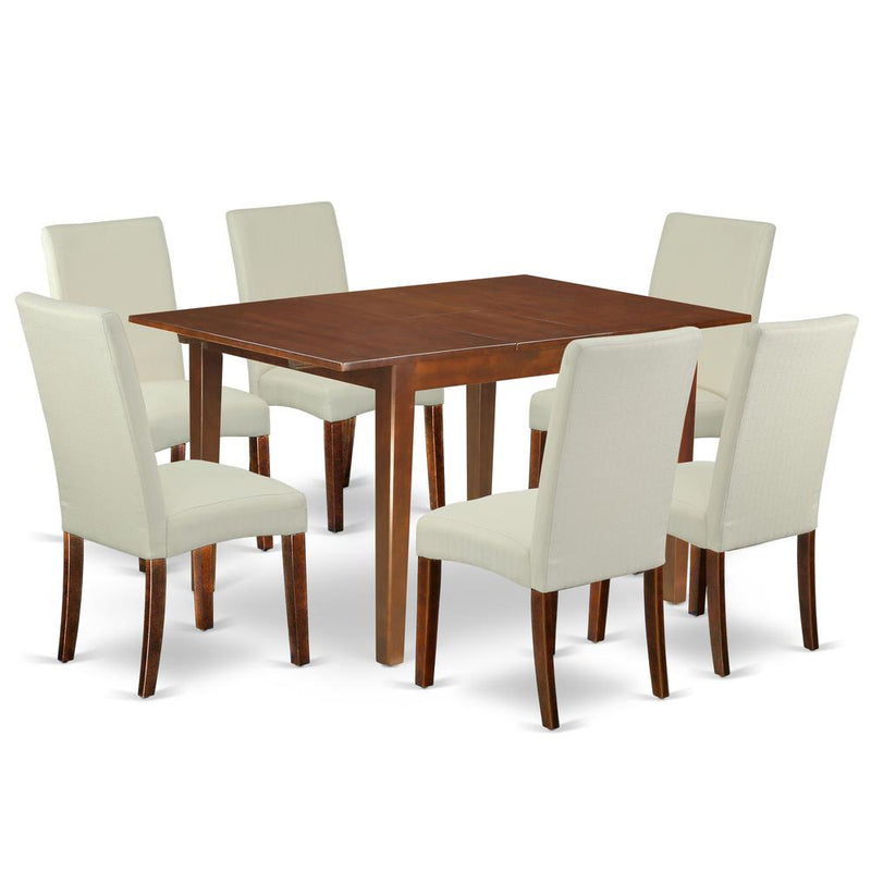 Dining Room Set Mahogany, MLDR7-MAH-01