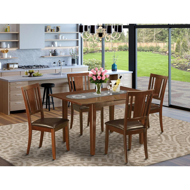 5  Pc  Kitchen  dinette  set-Kitchen  Table  and  4  Kitchen  Chairs