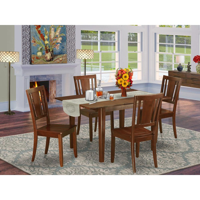 5  Pc  Kitchen  dinette  set-breakfast  nook  and  4  Chairs  for  Dining  room