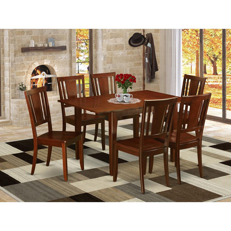 7  Pc  Kitchen  nook  Dining  set-breakfast  nook  and  6  Kitchen  Dining  Chairs