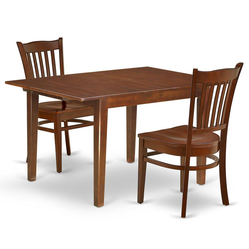 Dining Room Set Mahogany, MLGR3-MAH-W