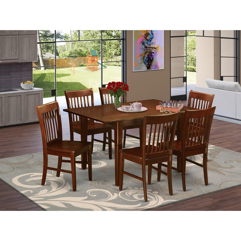 7  Pc  Kitchen  nook  Dining  set-Kitchen  Tables  and  6  Dining  Chairs