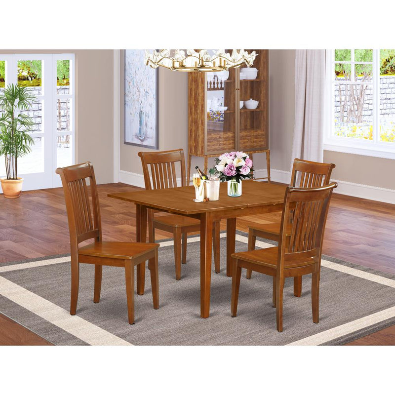 5  Pc  Kitchen  dinette  set-Kitchen  Table  and  4  Dining  Chairs