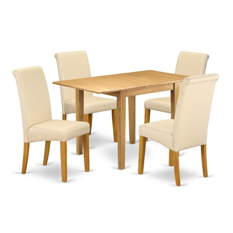 Dining Room Set Oak, NDBA5-OAK-02