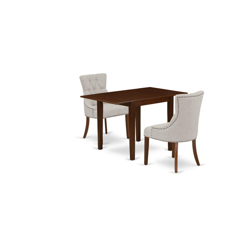 Dining Room Set Mahogany, NDFR3-MAH-05