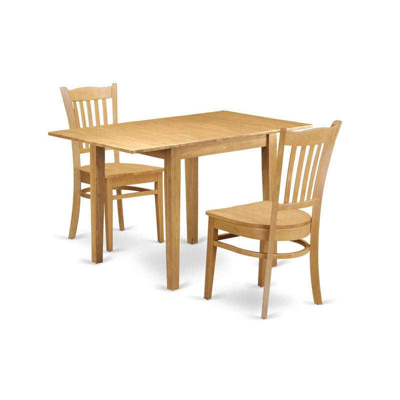 Dining Room Set Oak, NDGR3-OAK-W