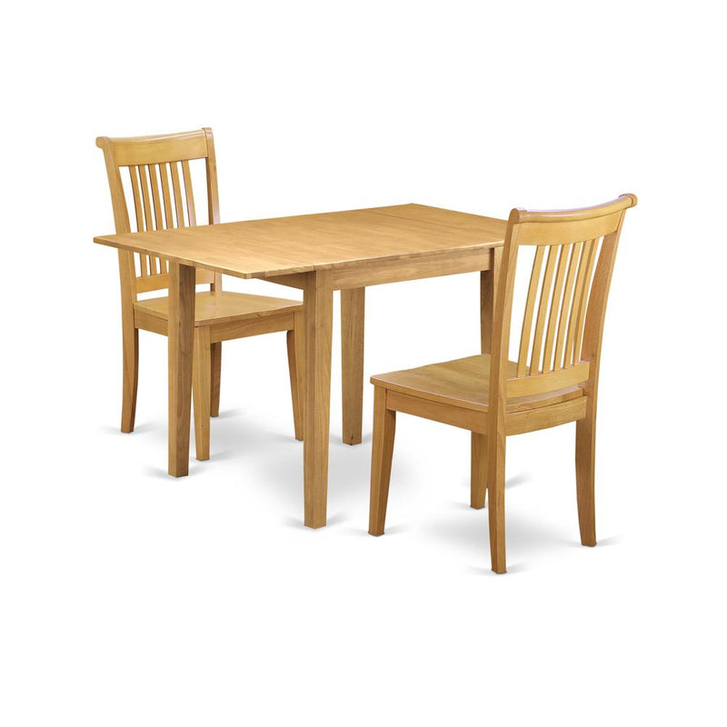 Dining Room Set Oak, NDPO3-OAK-W