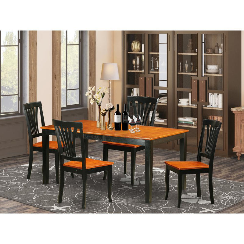 5  PC  Kitchen  Table  set-Dining  Table  and  4  Dining  Chairs