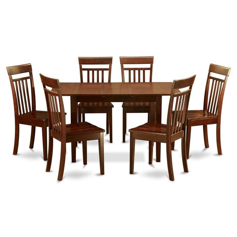 7  Pc  Small  Kitchen  nook  Dining  set  -T  able  and  6  Chairs  for  Dining  room