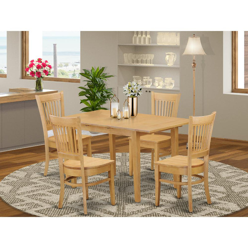 5  Pc  Dining  room  set  -  Dining  Table  and  4  Dining  Chairs