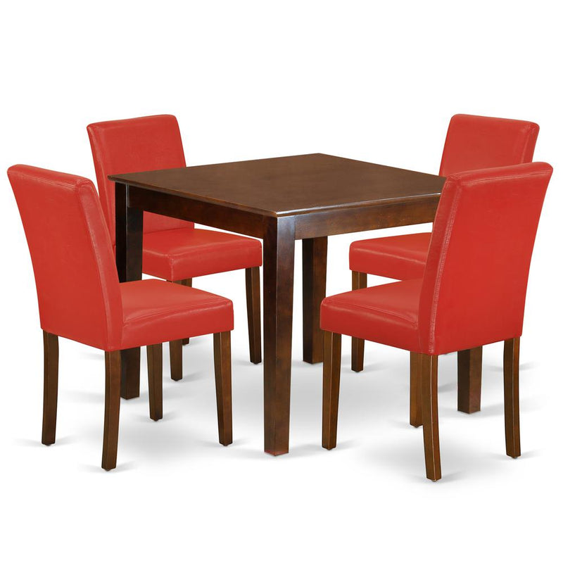 Dining Room Set Mahogany, OXAB5-MAH-72