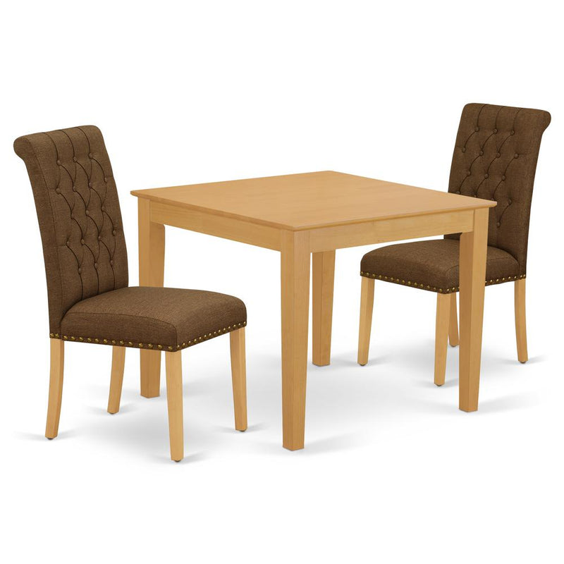 Dining Room Set Oak, OXBR3-OAK-18