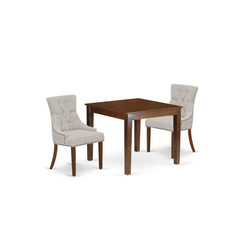 Dining Room Set Mahogany, OXFR3-MAH-05