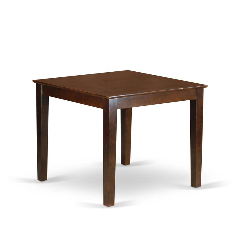 Oxford  Square  Dining  Table  -  Mahogany  Finish