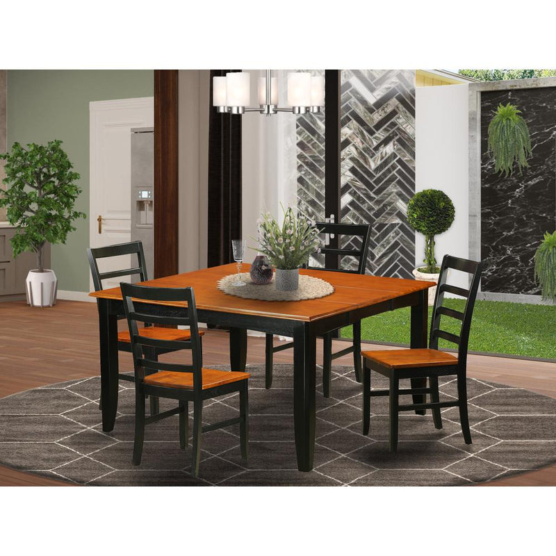 5  PC  Kitchen  Table  set-Dining  Table  and  4  Dining  Chairs