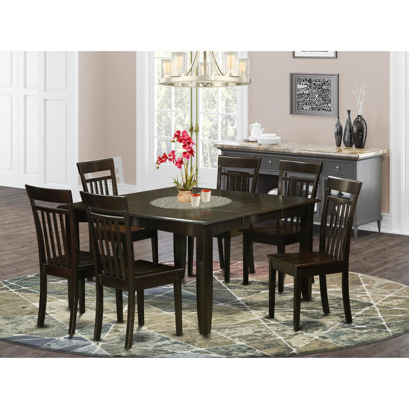 7  Pc  Formal  Dining  room  set-Table  and  6  Kitchen  Chairs.