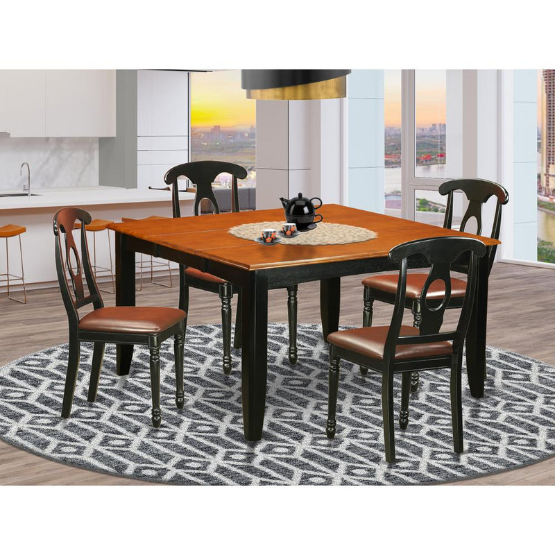 5  PC  Dining  room  set-Dining  Table  and  4  Wood  Dining  Chairs