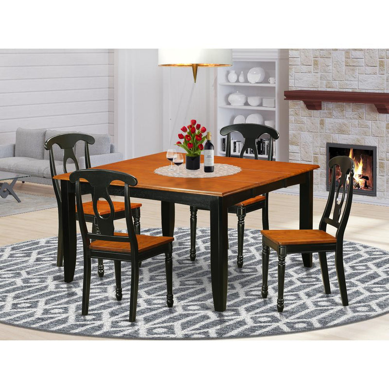 5  PC  Dining  room  set-Dining  Table  and  4  Wooden  Dining  Chairs