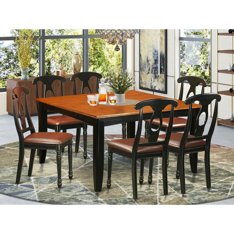 7  PC  Dining  room  set-Dining  Table  and  4  Wood  Dining  Chairs