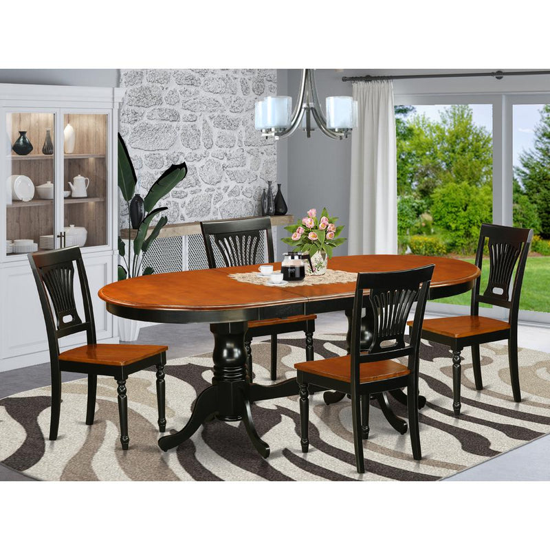 5  Pc  Dining  room  set  for  4-Dining  Table  and  4  Dining  Chairs