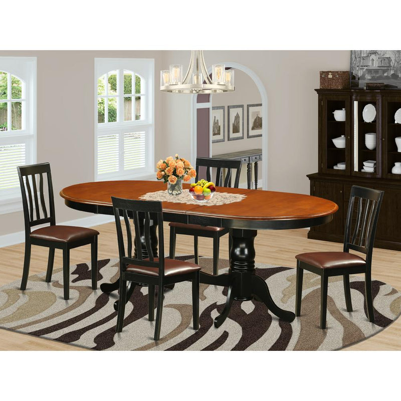 5  Pc  Dining  room  set-Dining  Table  with  4  Dining  Chairs