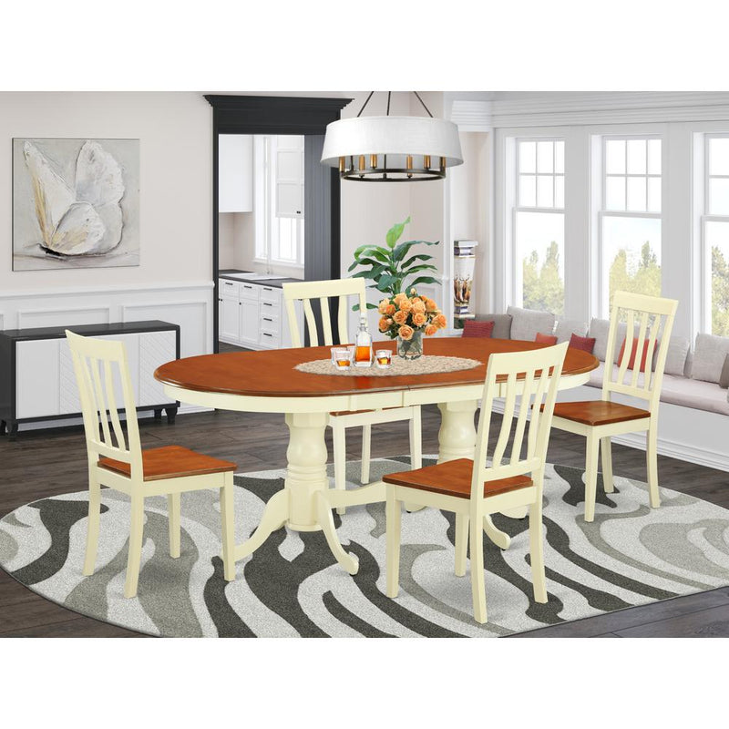 5  Pc  Dinette  set  -  Kitchen  dinette  Table  and  4  dinette  Chairs