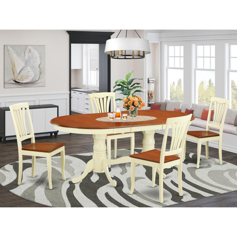 5  Pc  Dining  room  set-Dining  Table  with  4  Chairs  for  Dining  room