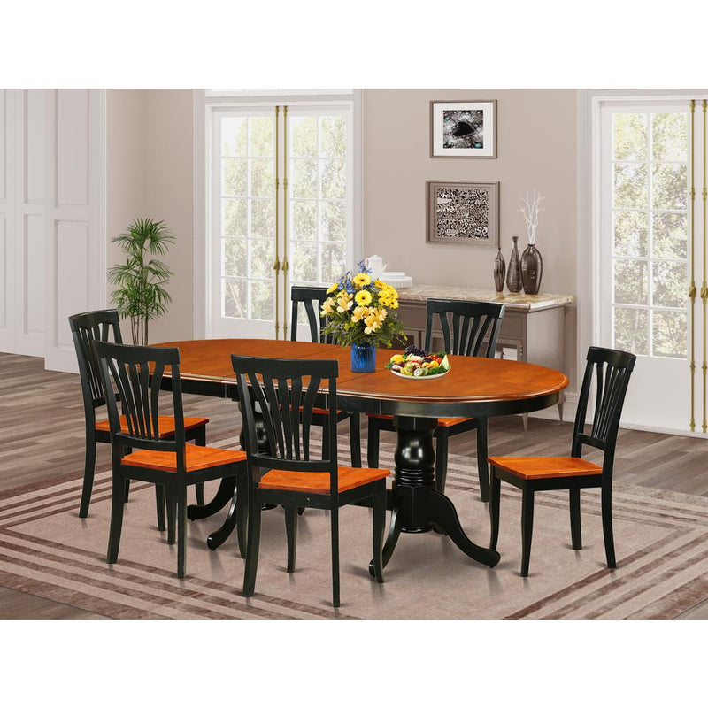 7  PC  Dining  room  set-Dining  Table  with  6  Dining  Chairs