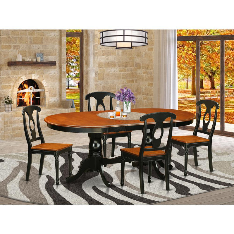 5  PC  Dining  room  set-Dining  Table  and  4  Wood  Dining  Chairs